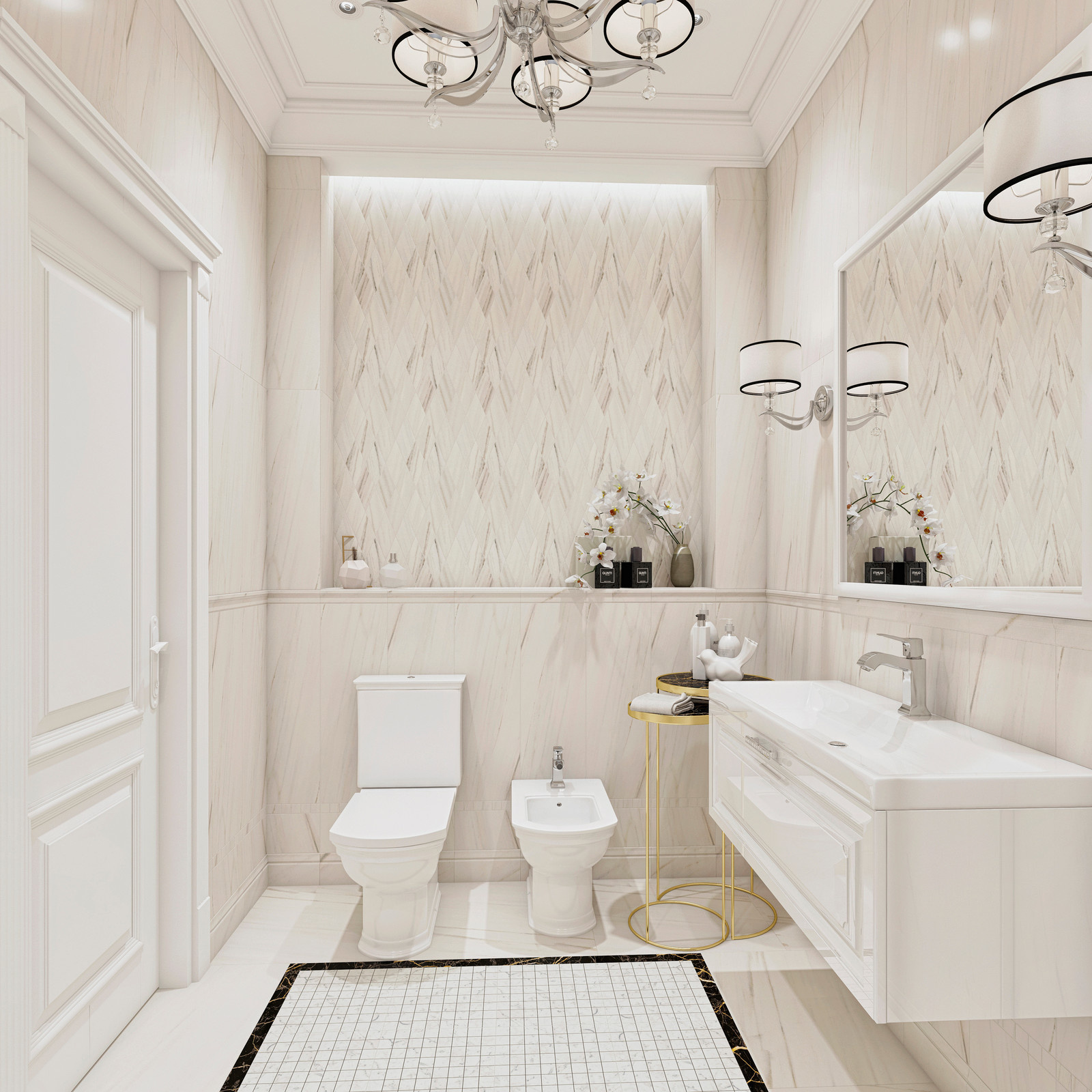 Ванная комната на 1ом этаже bright_home_W