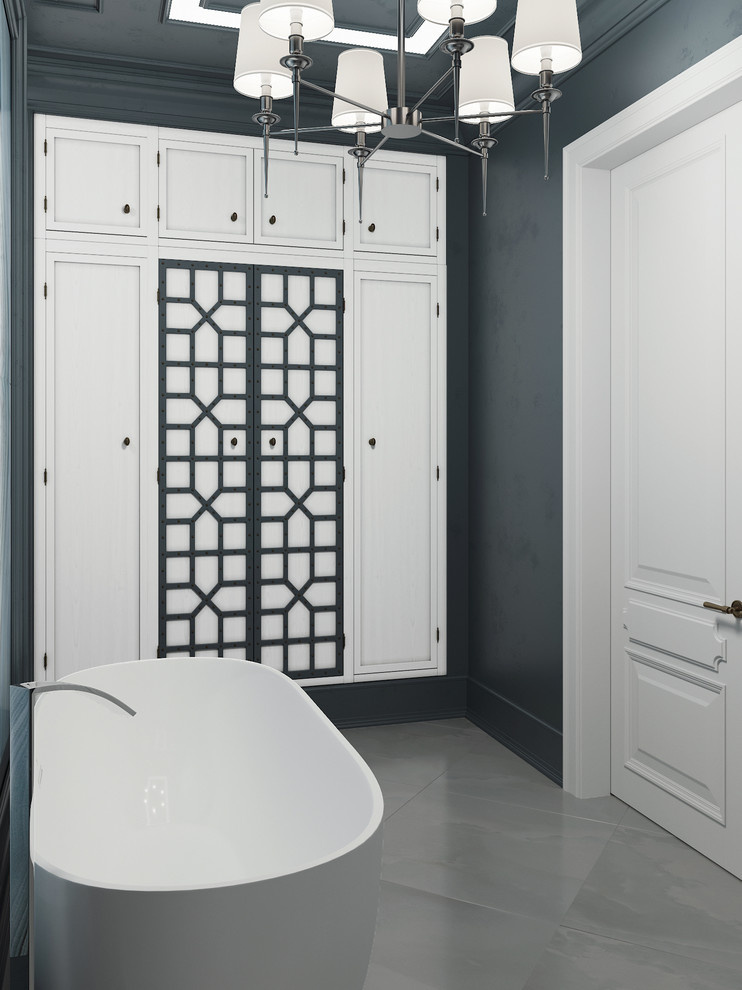 BLUE BATHROOM