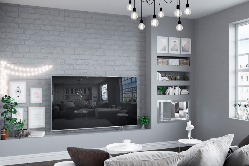 KITCHEN & LIVING ROOM | SWEET GRAY