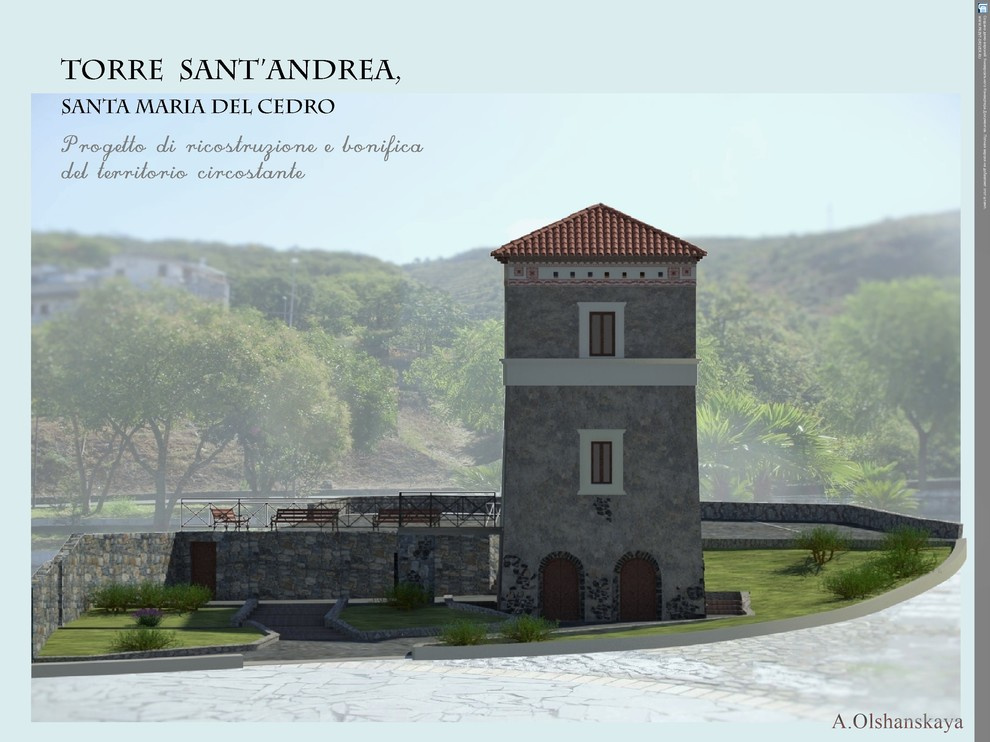 Обложка проекта: Torre Sant'Andrea, Santa Maria del Cedro (CS)