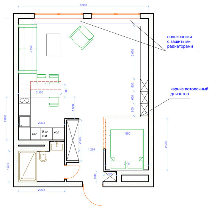 Grey Loft в ЖК "Сердце Столицы"