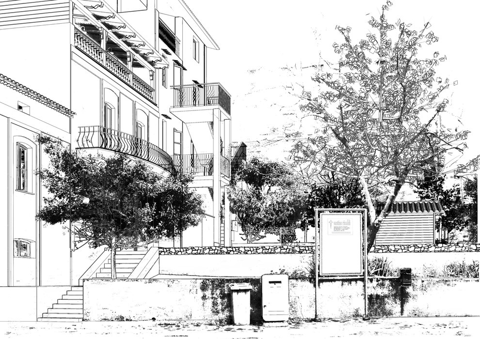 Обложка проекта: Sistemazione di pertinenza degli edifici