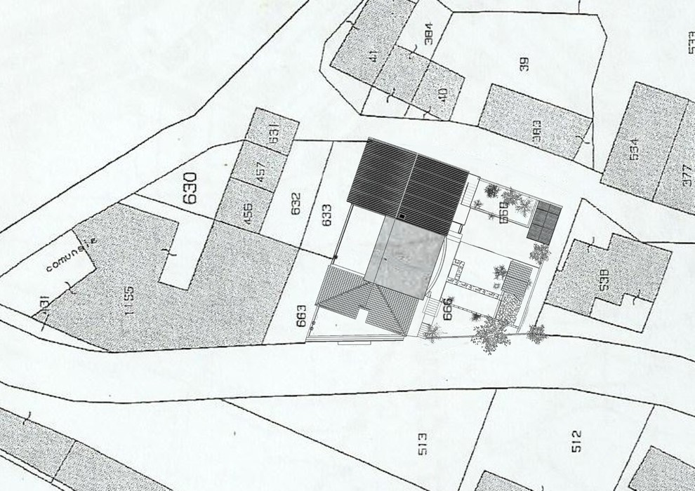 Sistemazione di pertinenza degli edifici
