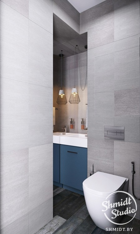 Проект Mini Loft, Москва, 54 м.кв.