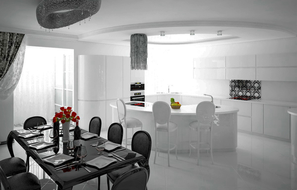 квартира 295 м², объединены 2 квартиры