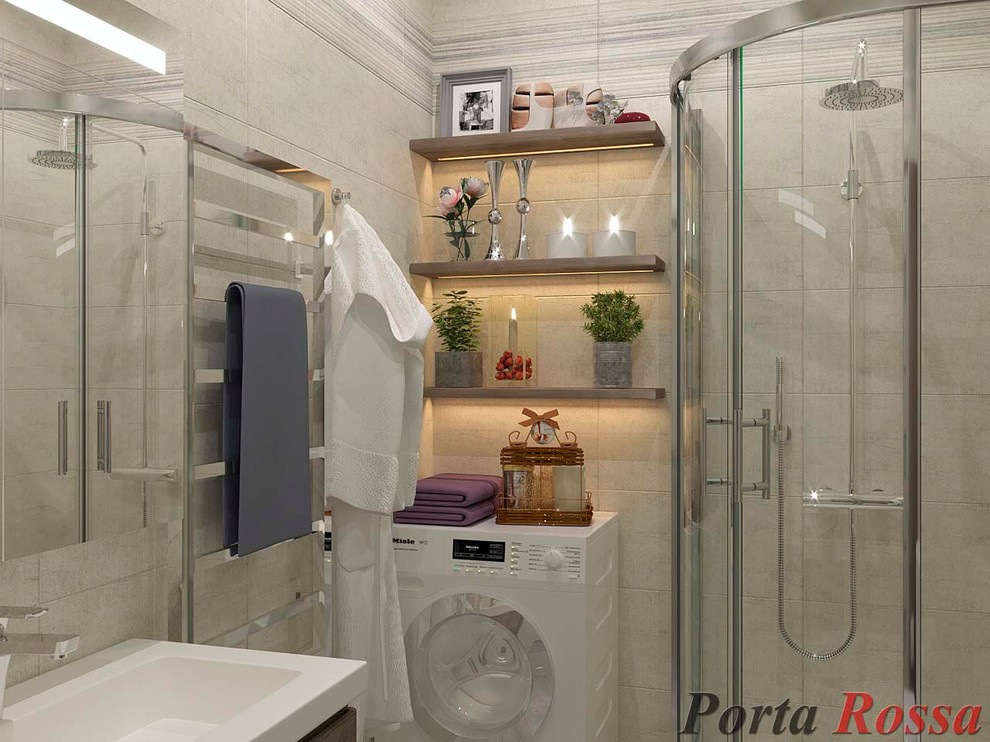 Apartment in Contemporary style (33,8 sq.m)