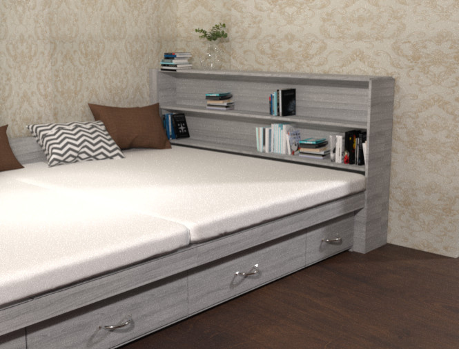 Обложка проекта: Визуализация тахты.
