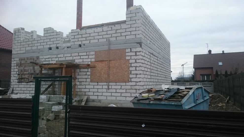 Реконструкция дома по проекту "Зара"
