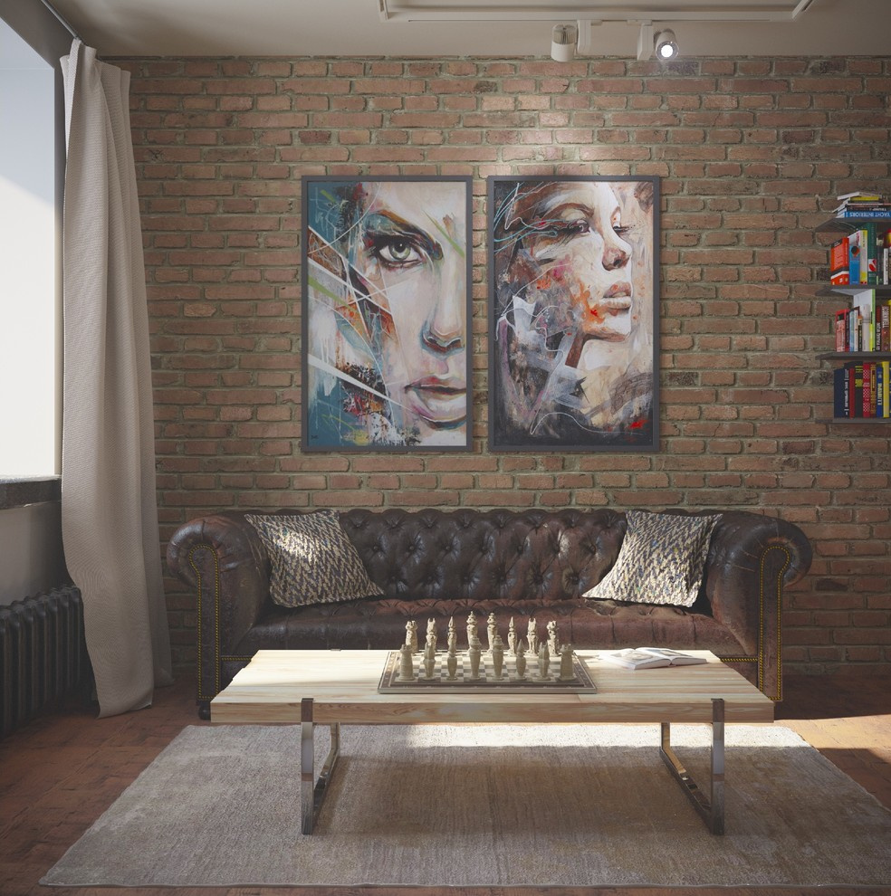 Визуализация дивана в LOFT