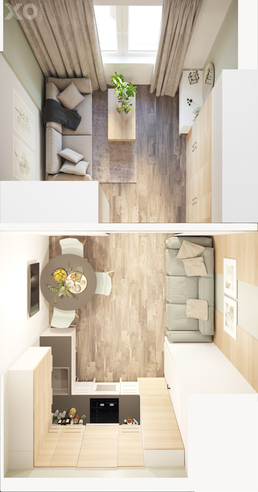 Eco-minimalism 48m2
