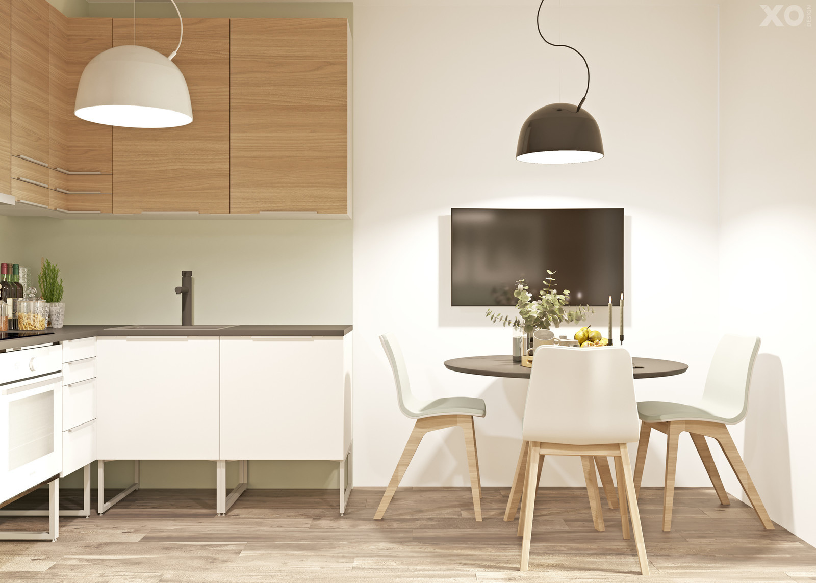 Eco-minimalism 48m2