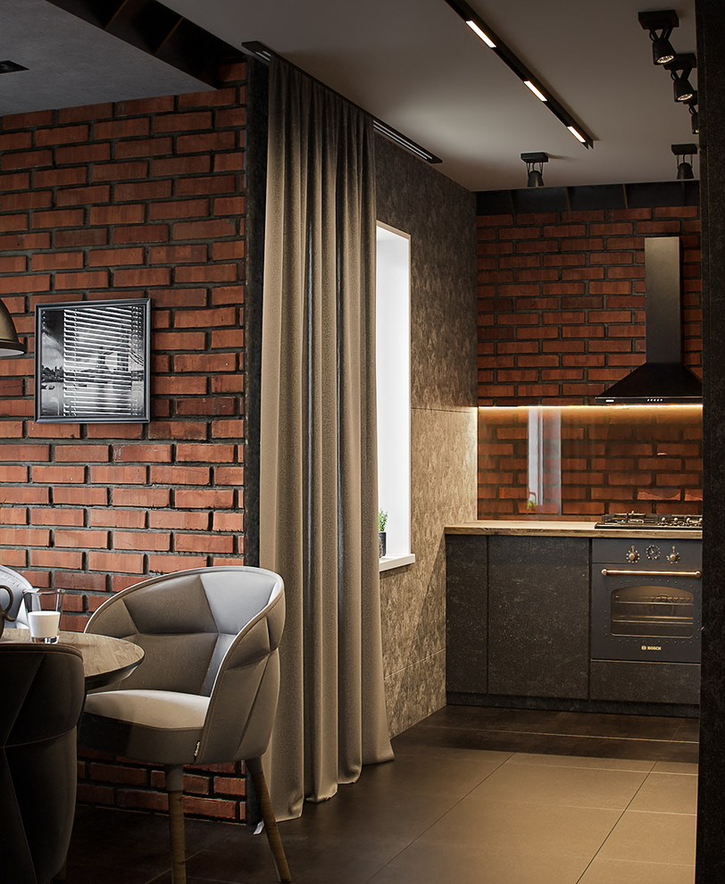 Кухня в стиле Loft