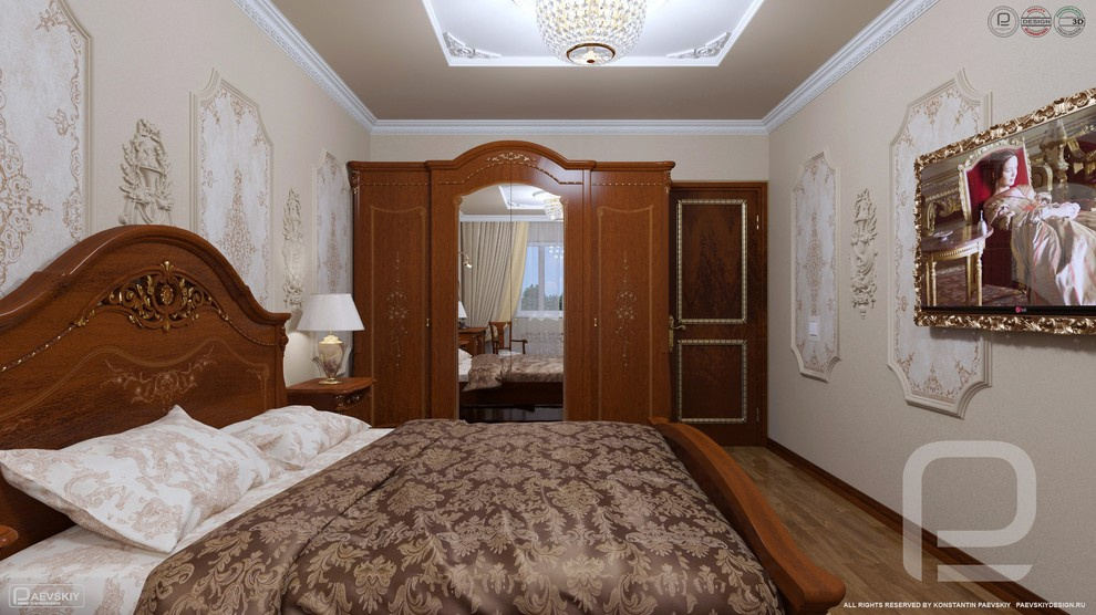 Классическая спальня