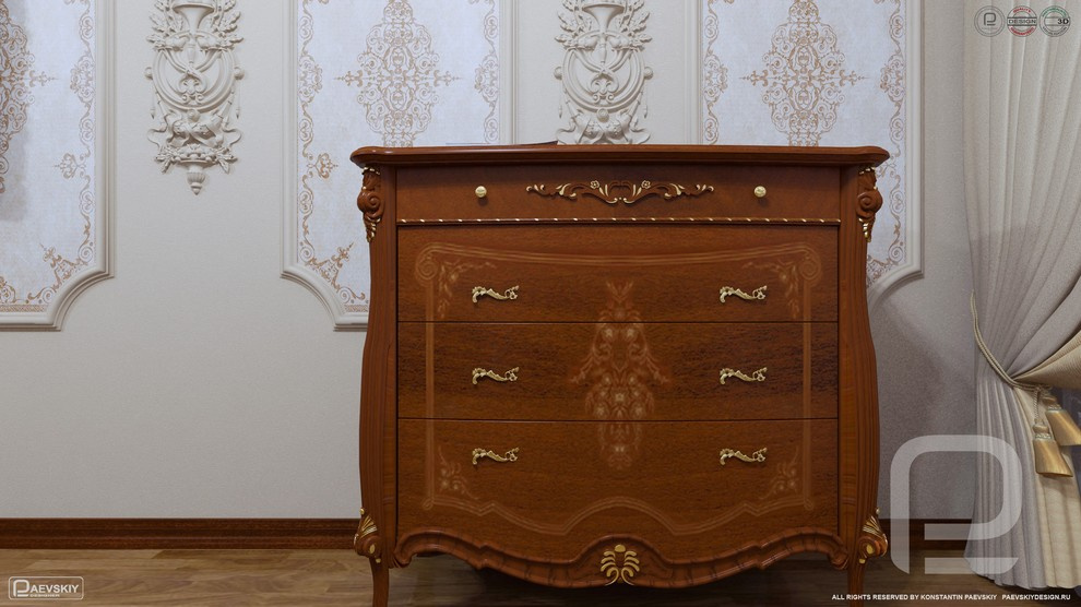Классическая спальня