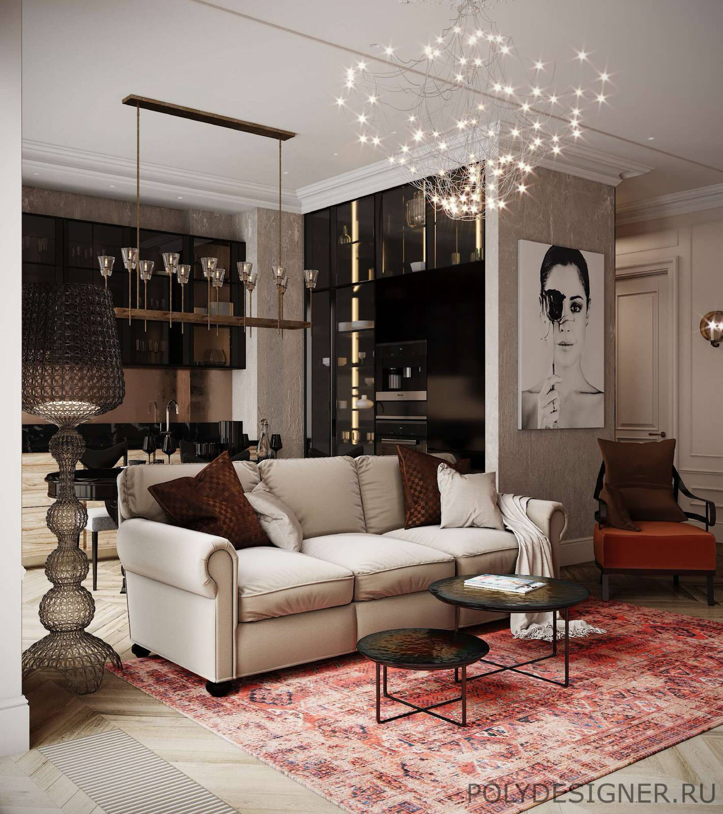Интерьер в стиле URBAN CHIC