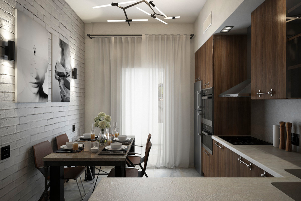 LOFT для молодой семьи. 60м2