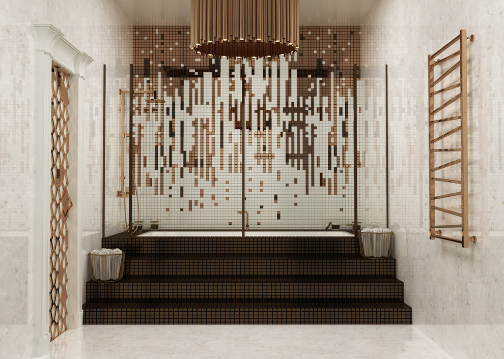 Bathroom "Golden rain"