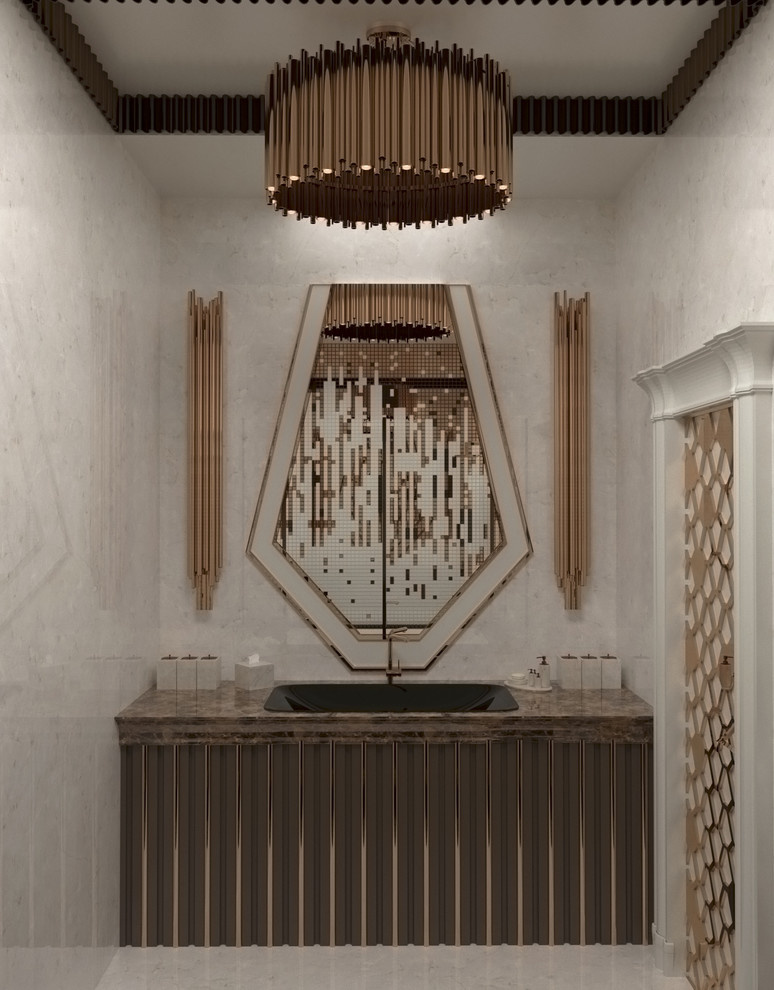 Bathroom "Golden rain"