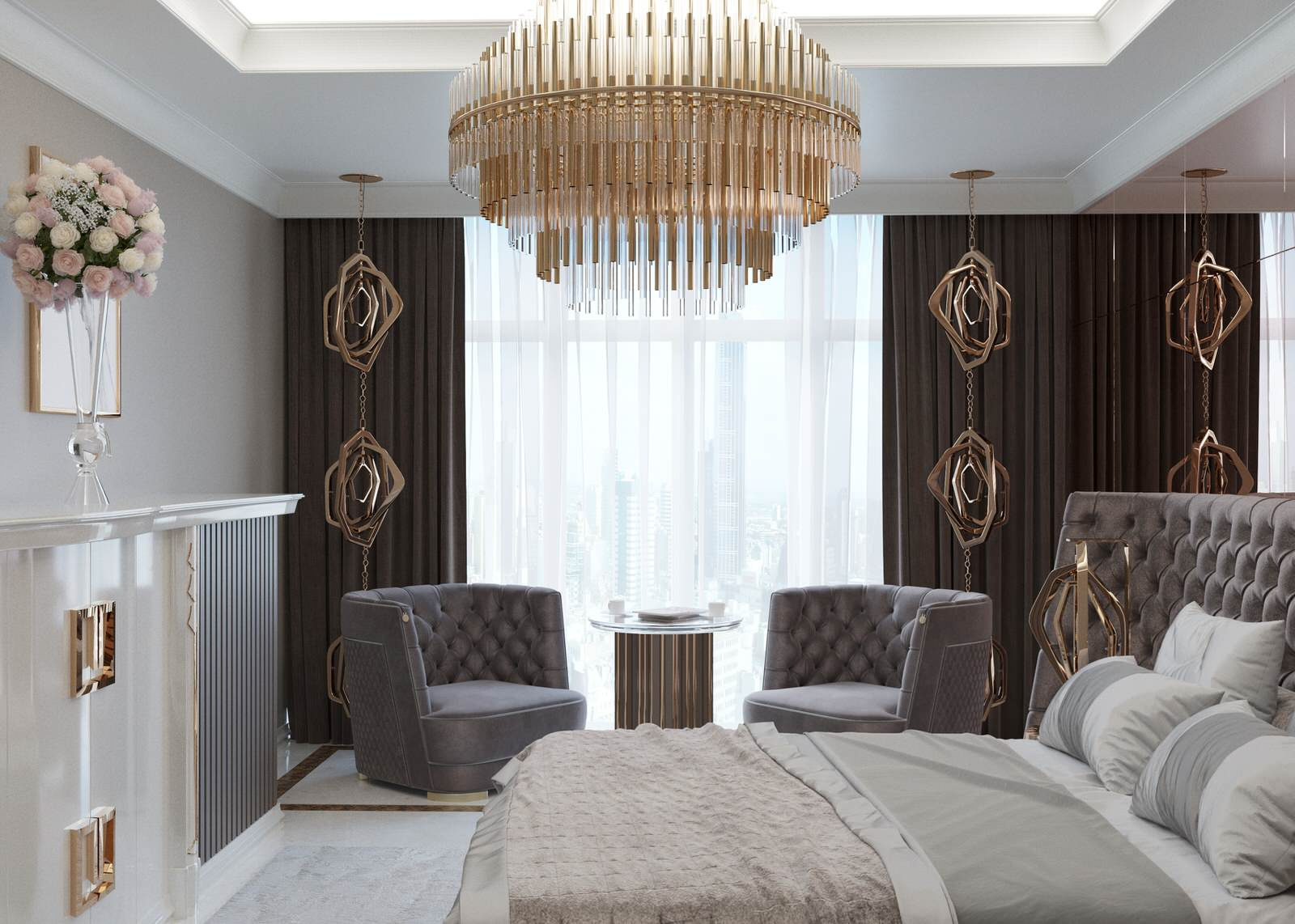 Bedroom "Two hands"