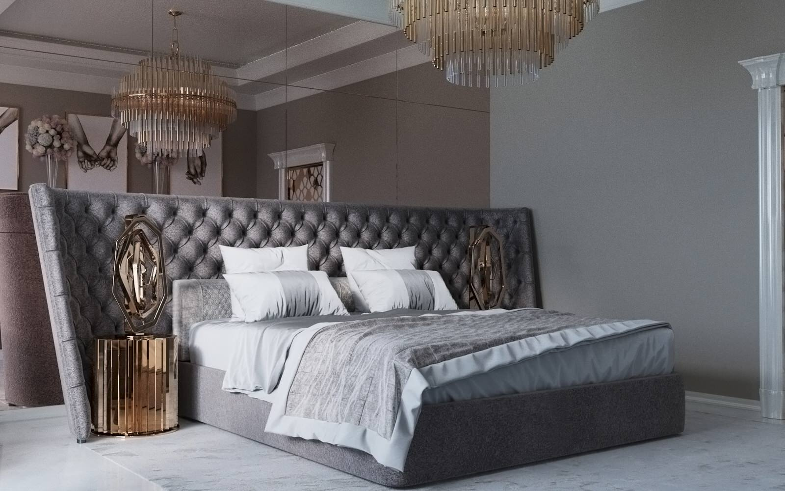 Bedroom "Two hands"