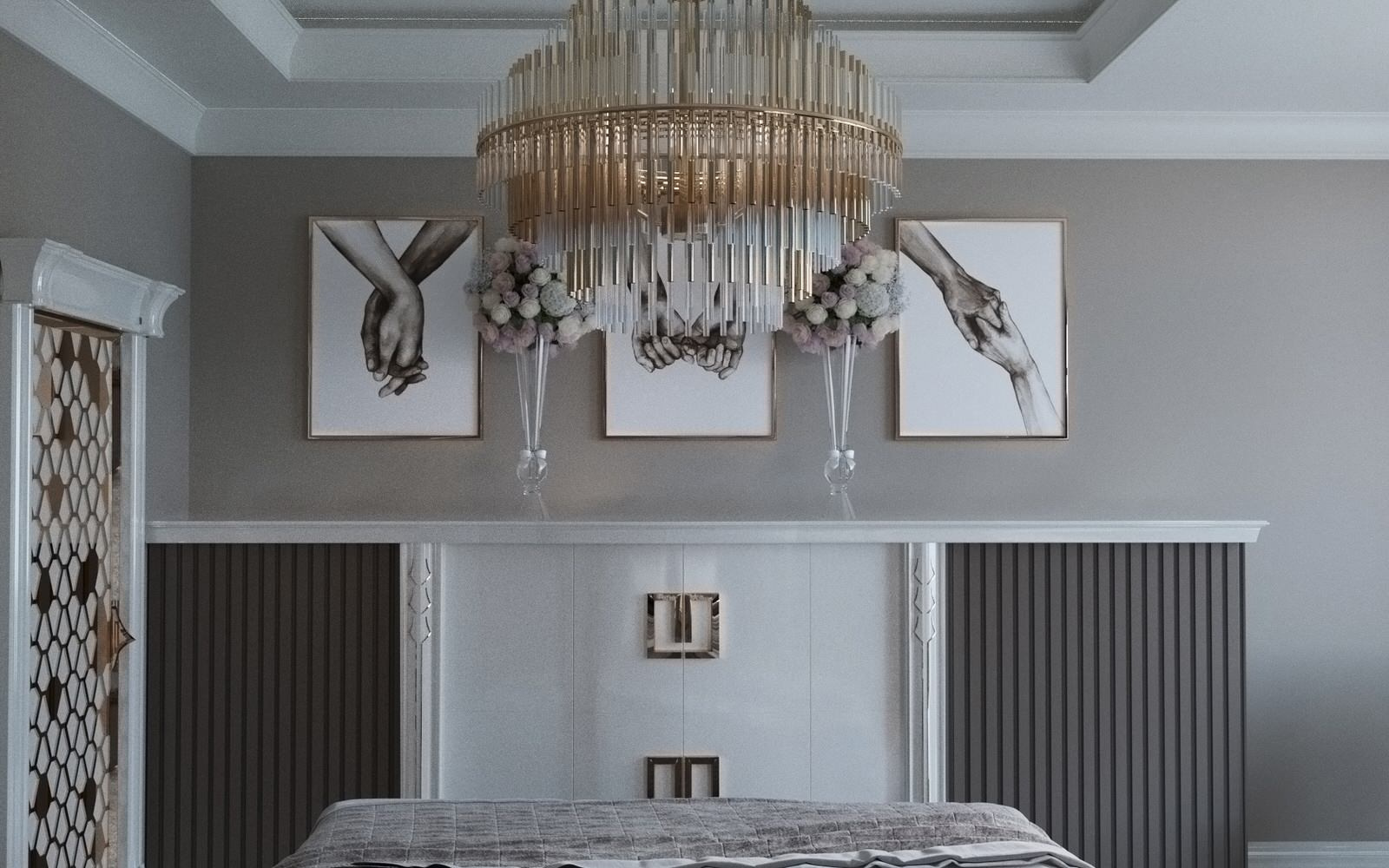 Bedroom "Two hands"