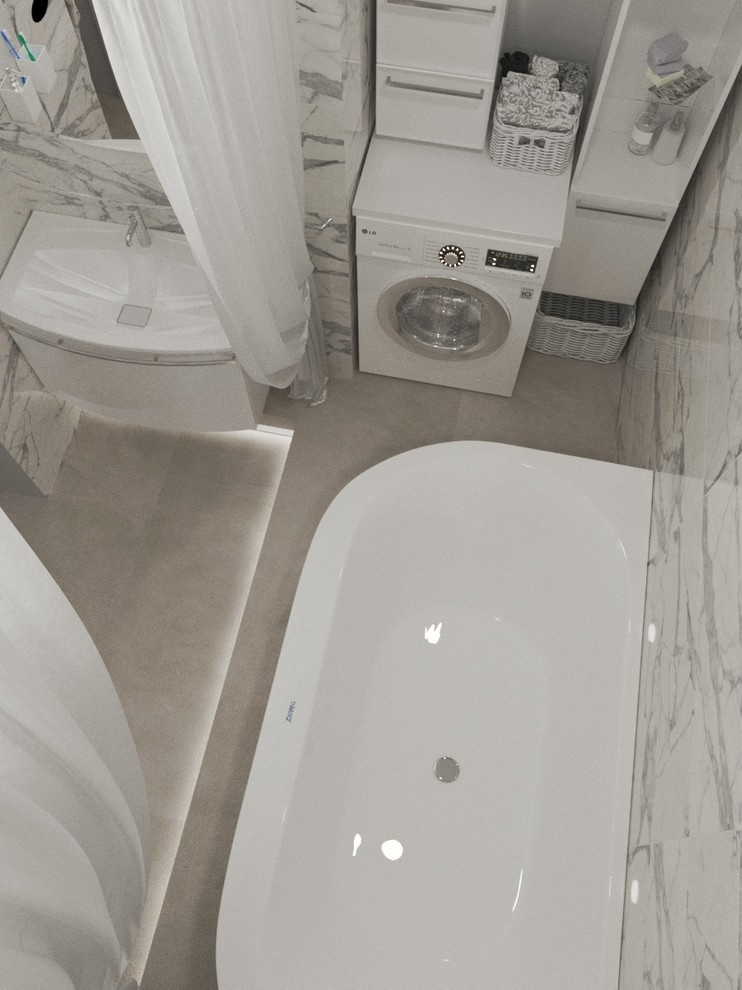 ванная / NJ Apartment_100 м2