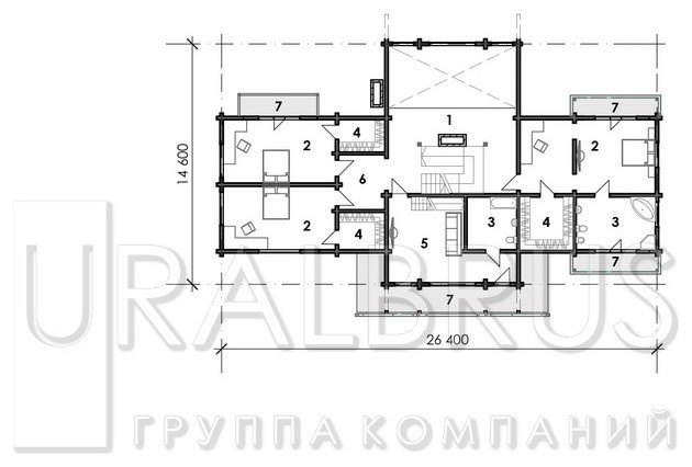Проект дома Д011
