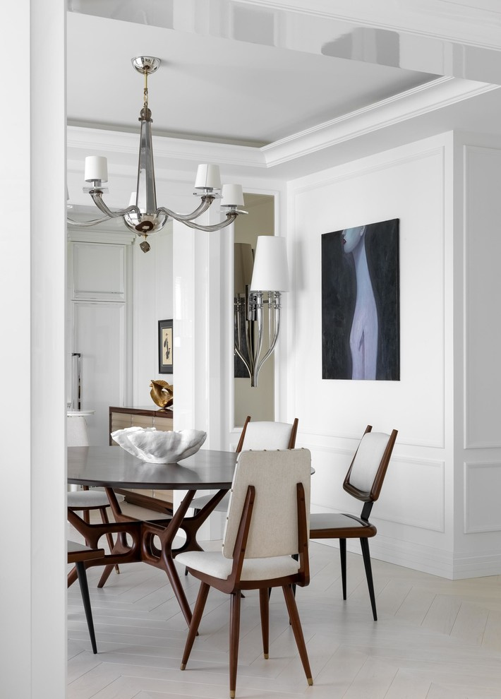 Elegance white apartment