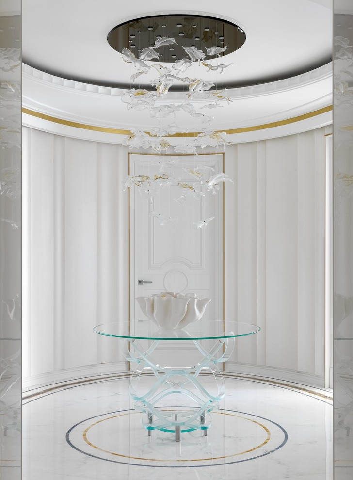 Elegance white apartment