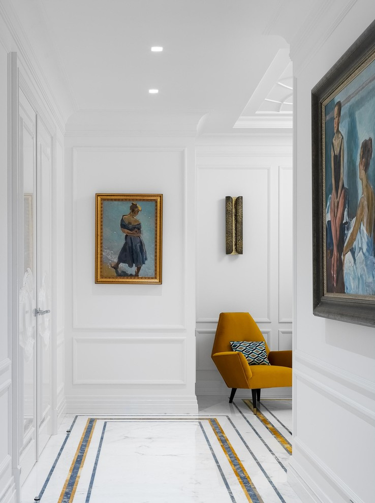 Elegance white apartment