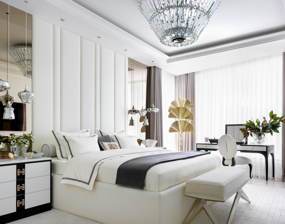 Elegance white apartment