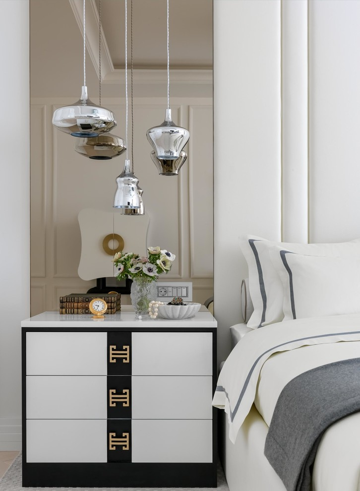 Elegance white apartment