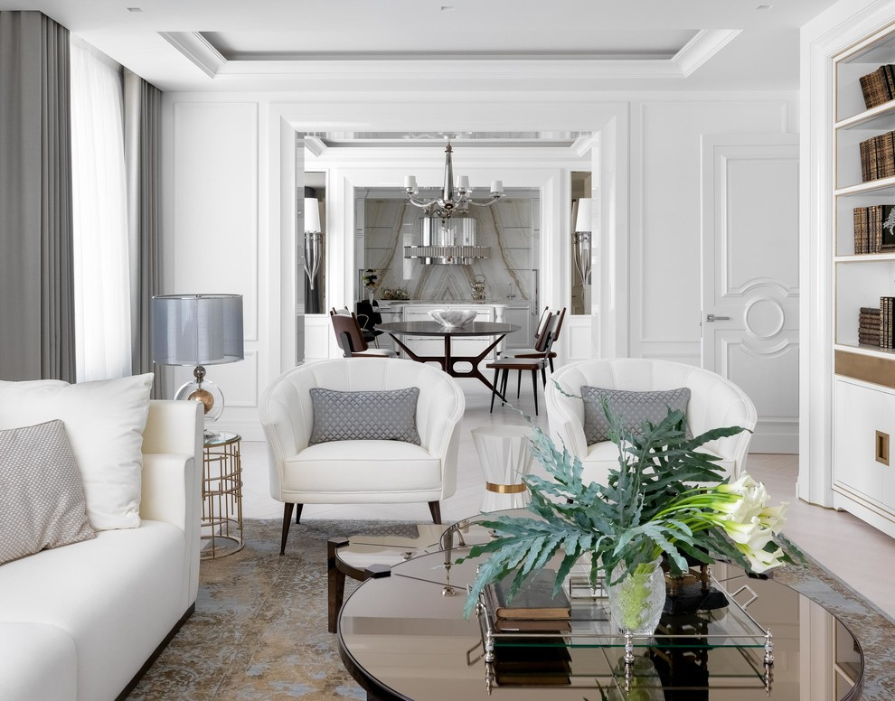 Elegance white apartment