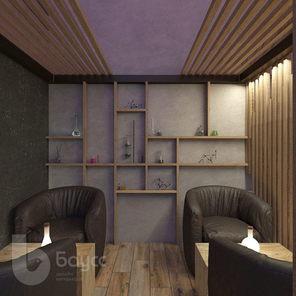 Интерьер кальянной "PROFESSOR SMOKE" 200 кв. м
