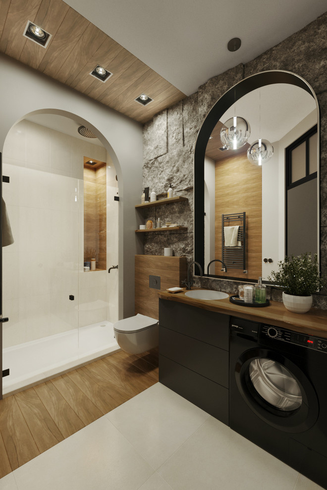 Интерьер студии 40 кв.м. Italian Loft