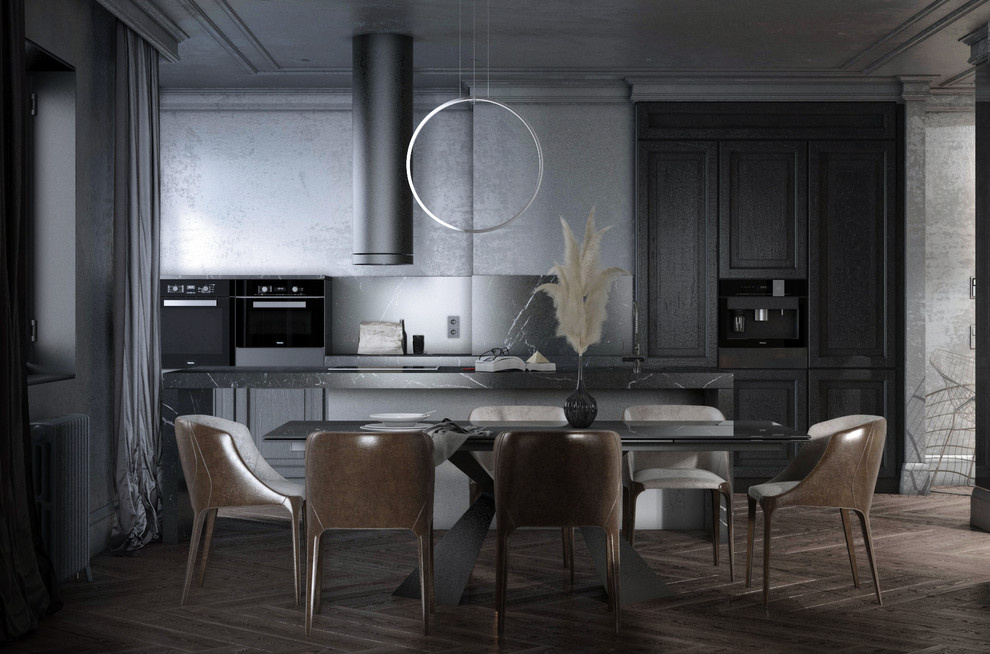 Black IT Interior