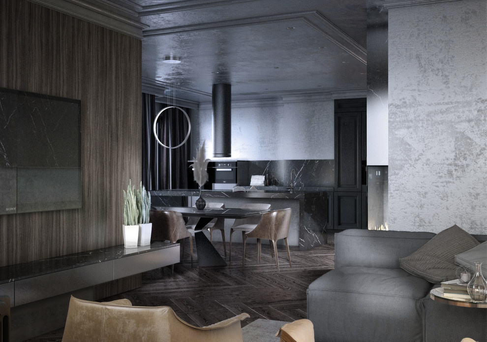 Black IT Interior