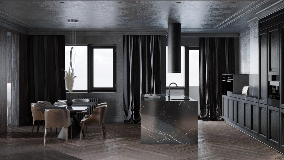 Black IT Interior