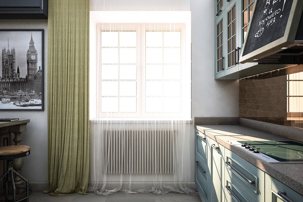 гостиная-кухня 8