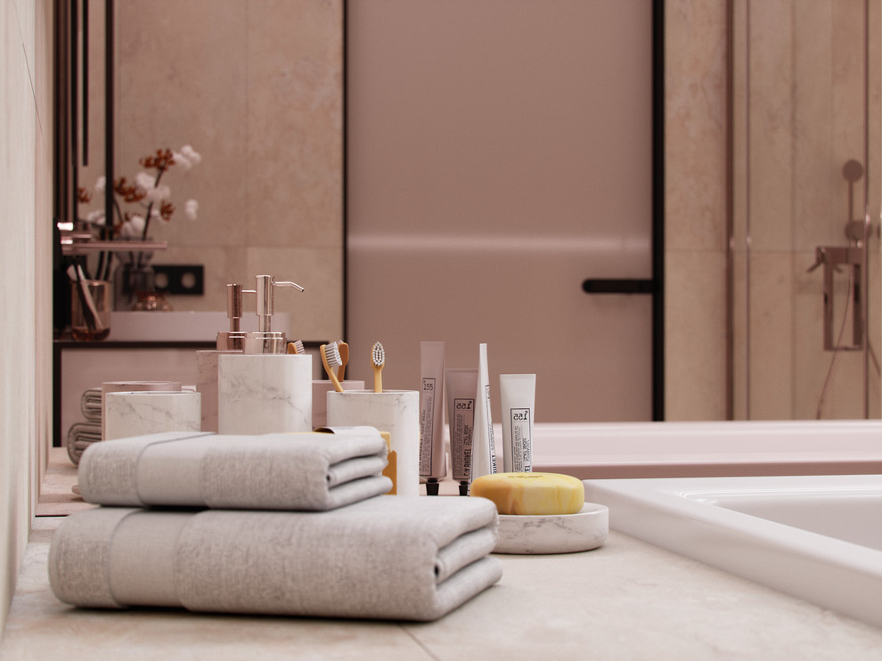 Rose bathroom