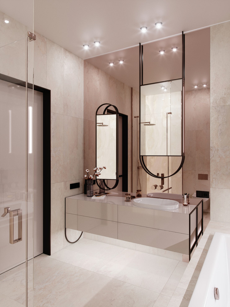 Rose bathroom