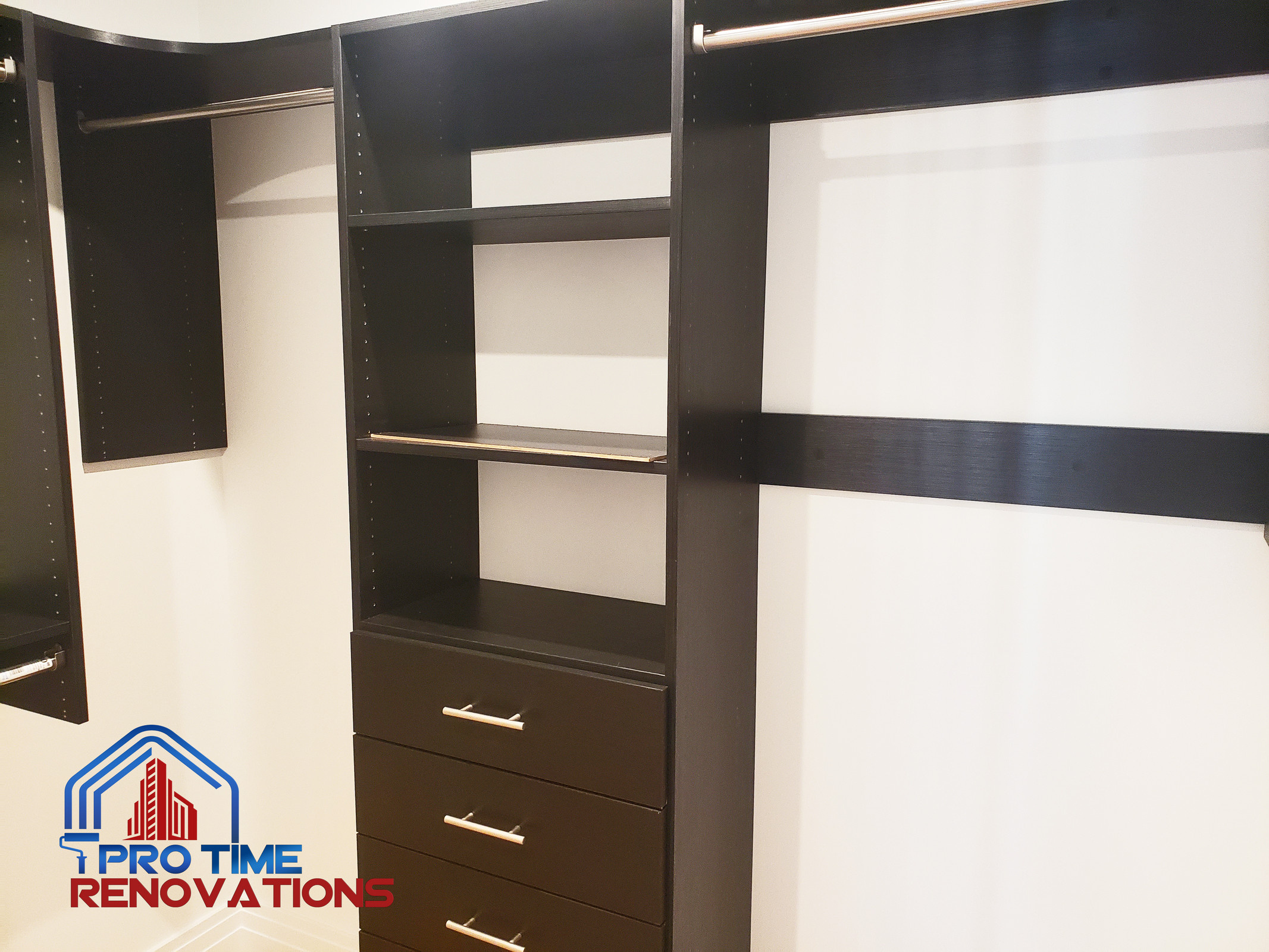 Closet installation