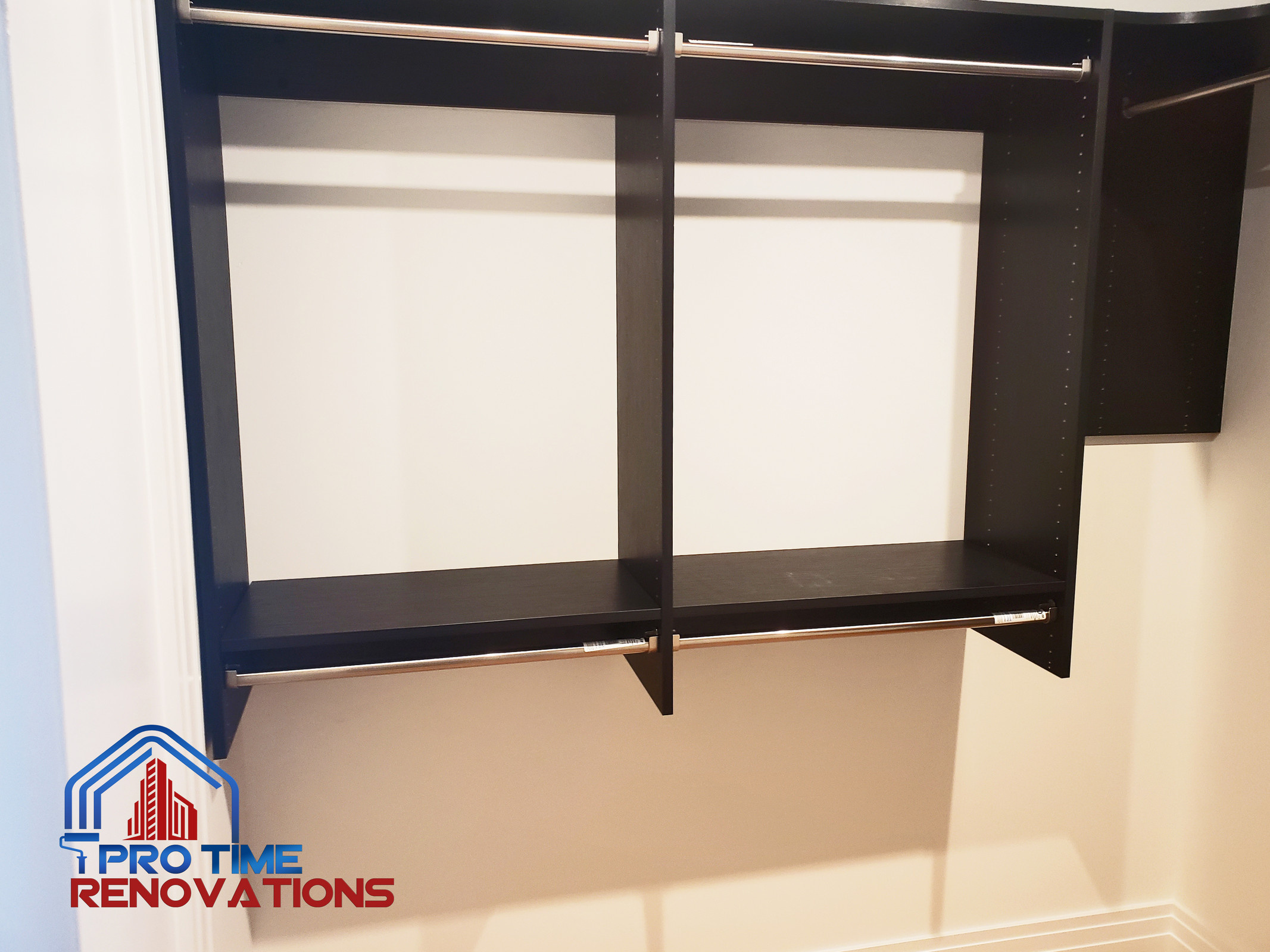 Closet installation