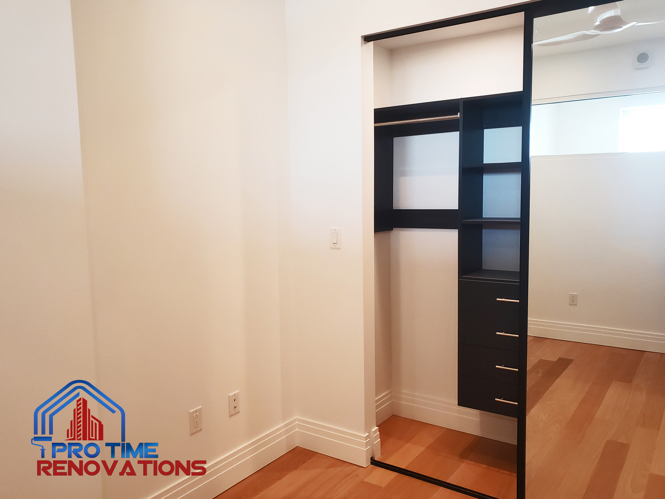 Closet installation