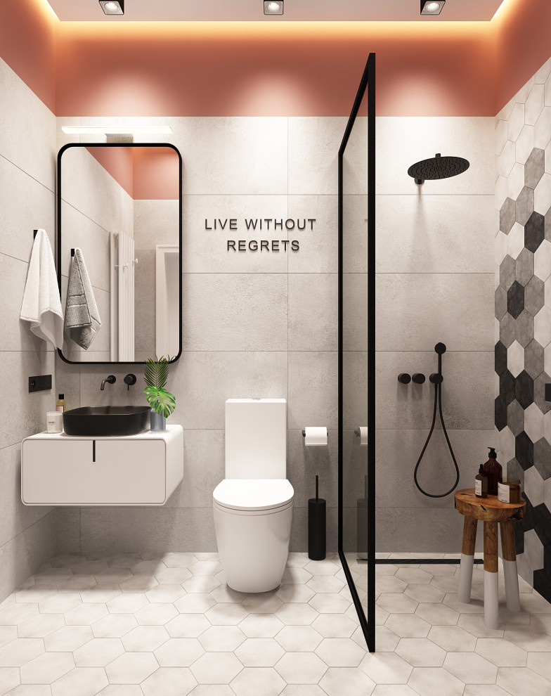 Shower room in the house
