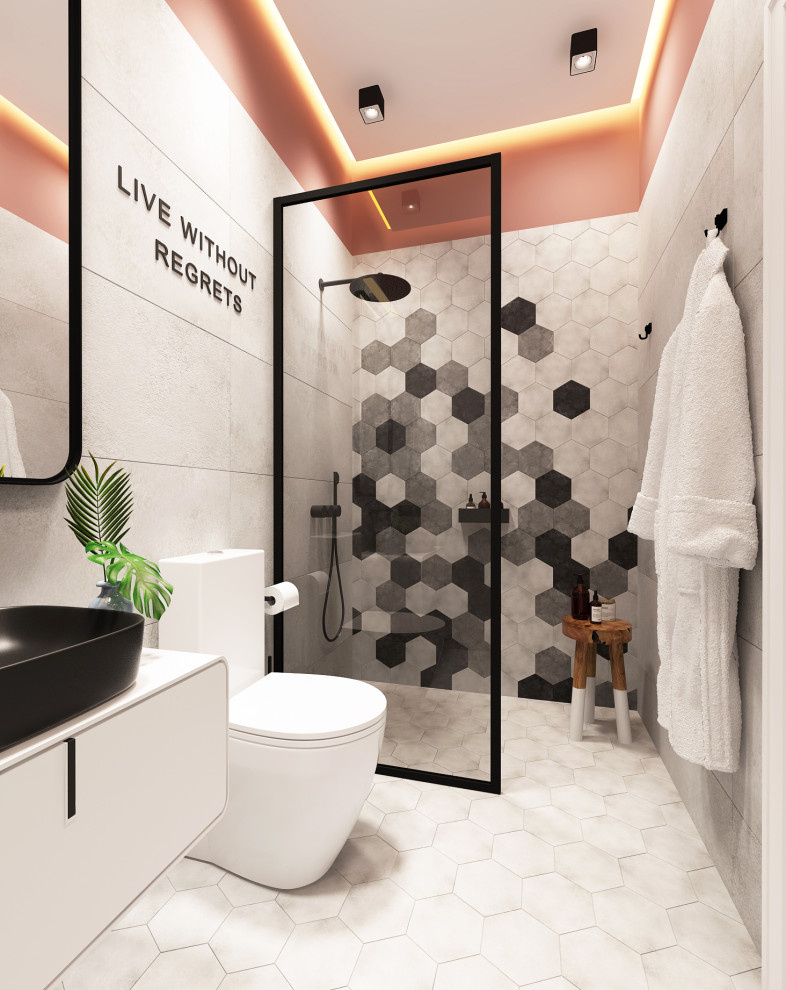 Shower room in the house