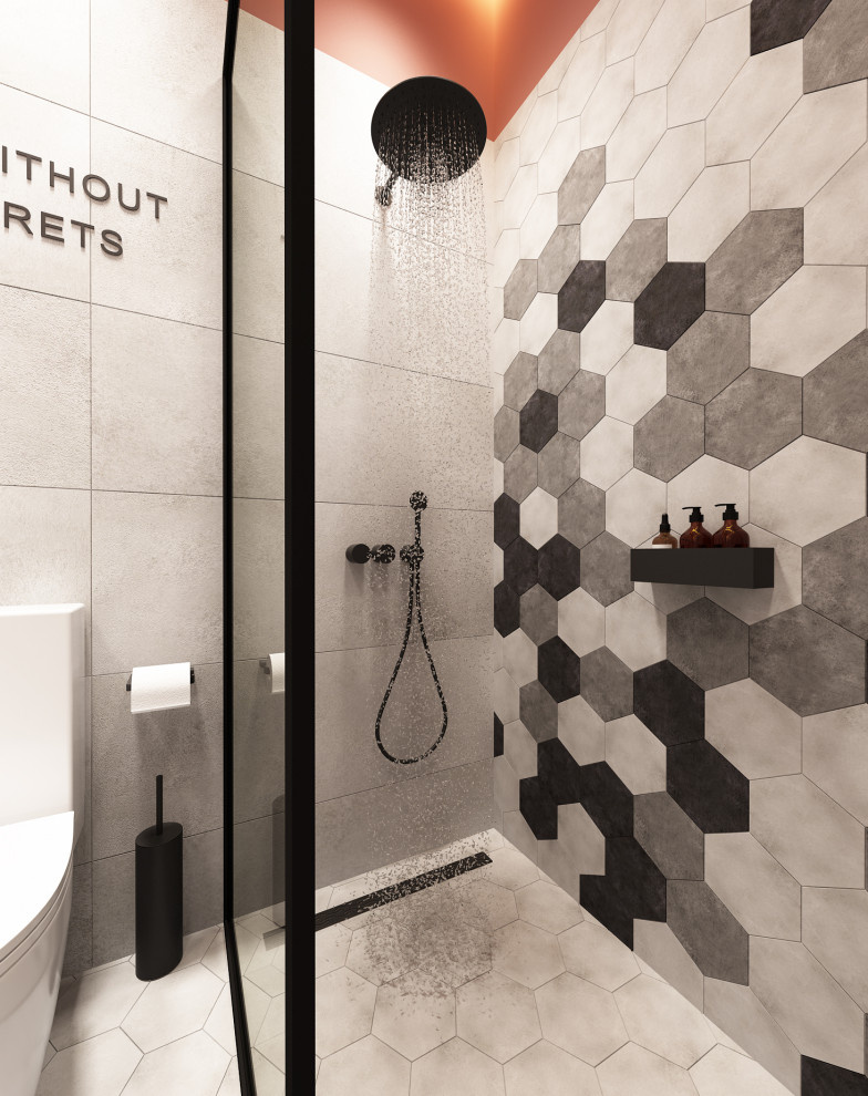 Shower room in the house