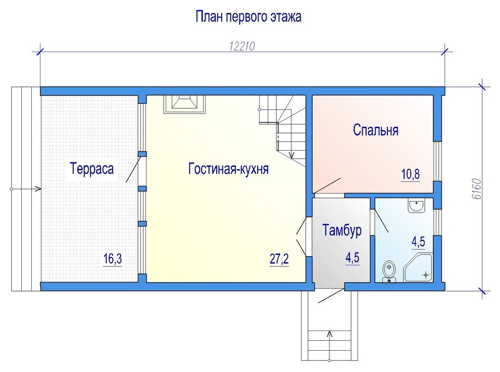19-023 Дом в амбарном стиле