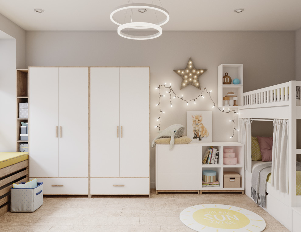 Дизайн детской комнаты ЖК Clever Park