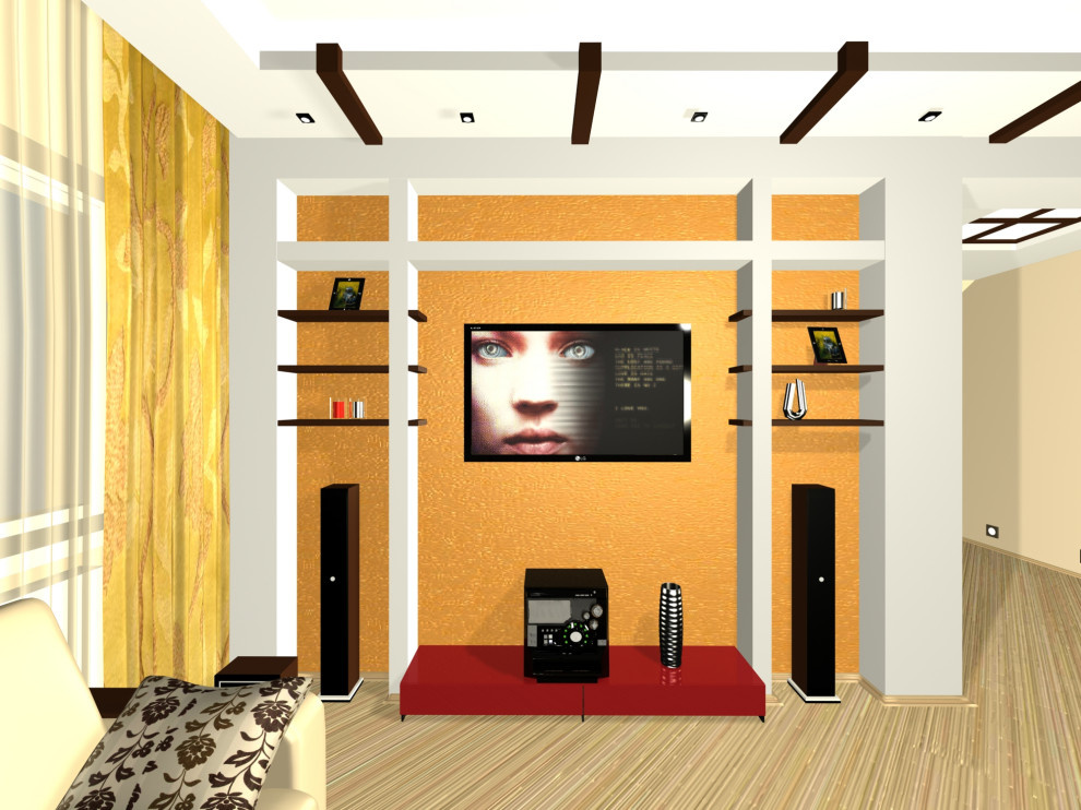 Дизайн интерьера коттеджа 320 кв.м.